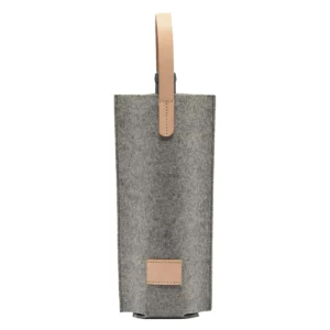 Felt Leather Boat Tote