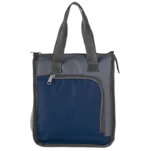Mesh Zippered Insulated Lunch Bag