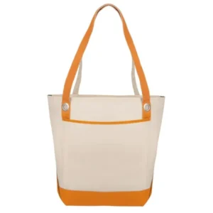 Canvas Metal Market Tote