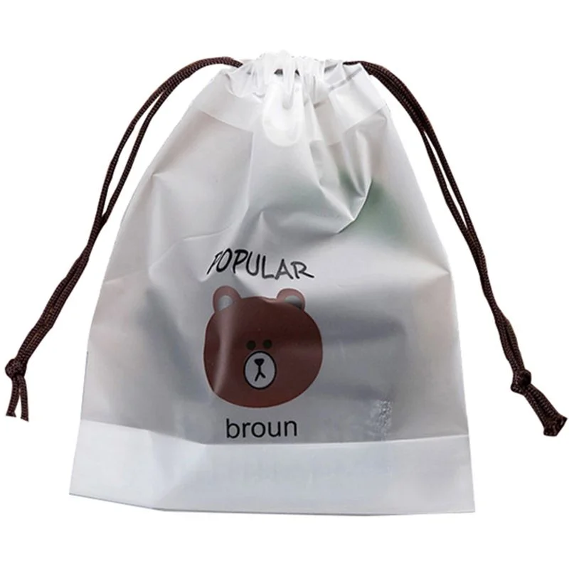 Waterproof Clear Drawstring Bags