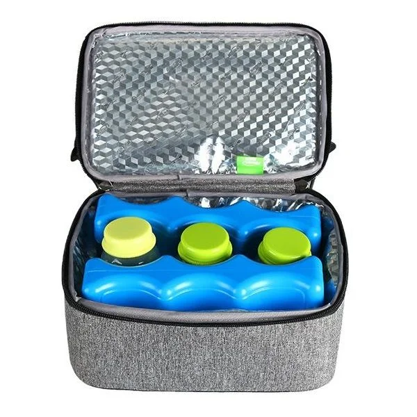 Mesh Insulated Cooler Tote - 9"w x 10"h x 6"d - Image 4