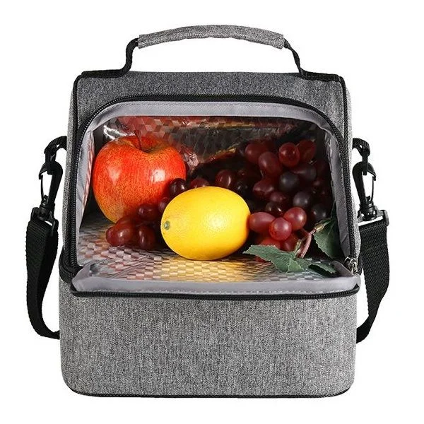 Mesh Insulated Cooler Tote - 9"w x 10"h x 6"d - Image 5