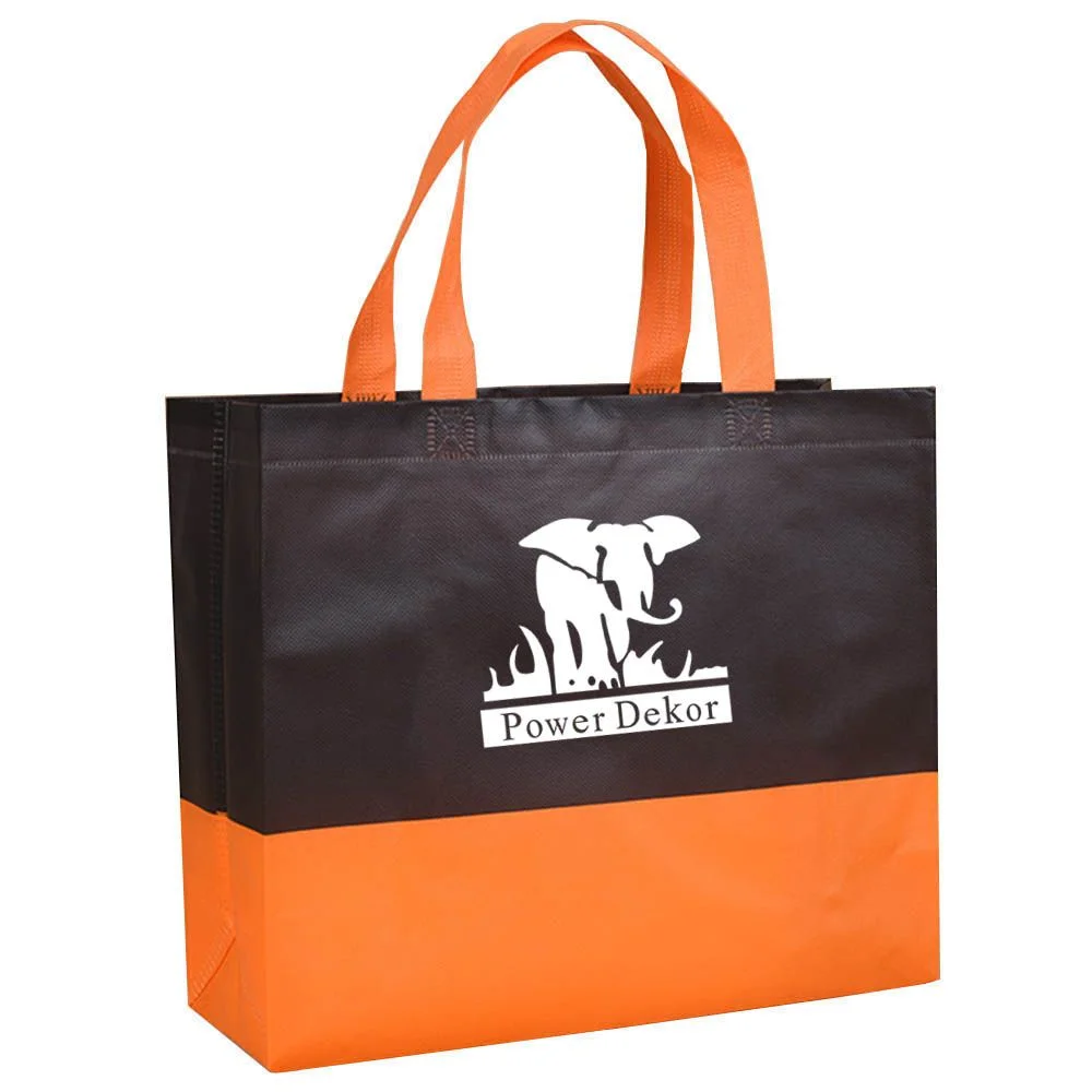 Trolley Shopping Tote - 12.5"w x 10.5"h x 4"d