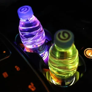 Acrylic LED Leatherette Drink Mat