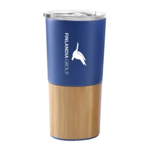 Stainless Steel Bamboo Insulated Tumbler