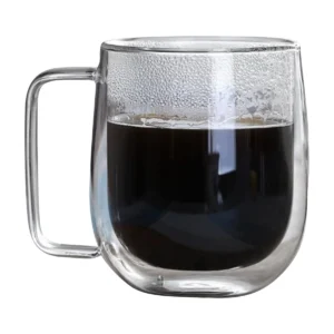 Glass Double-Wall Cafe Cup - 8.5 Oz