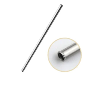 Steel Straight Drink Straw Set