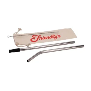 Stainless Steel Silicone Straw Kit