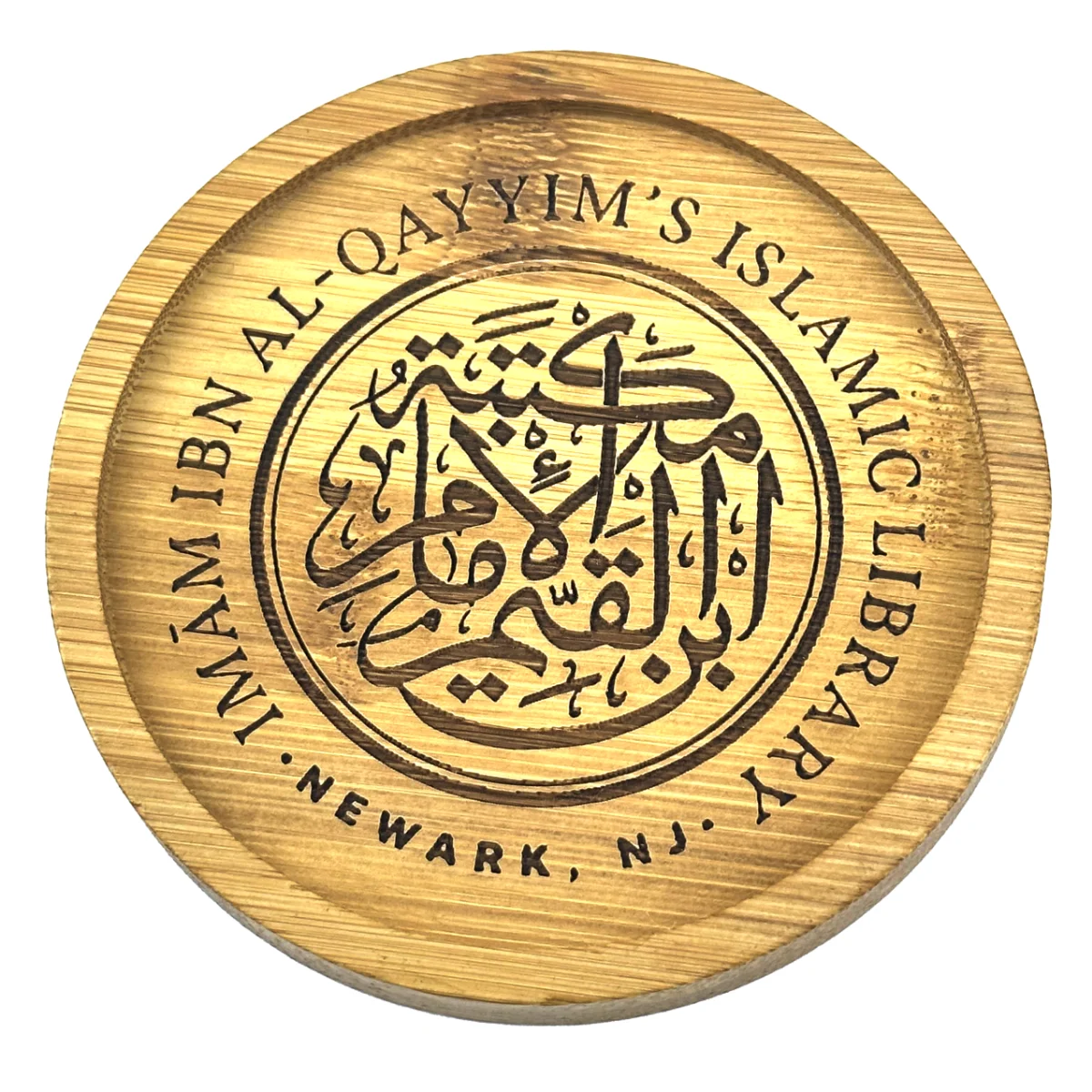 Bamboo Round Coaster Set