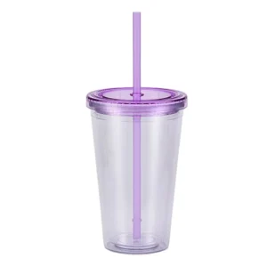 Flexible 16 oz Straw Tumbler