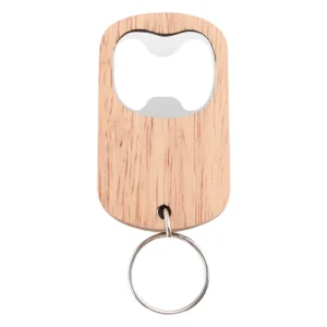 Wood Carabiner Bar Keychain