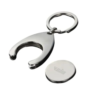 Trolley Coin Keychain