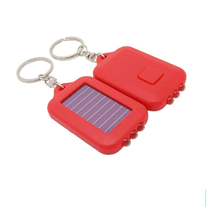 Plastic LED Light-Up Keychains - 1.61"w x 4.09"h - Image 2