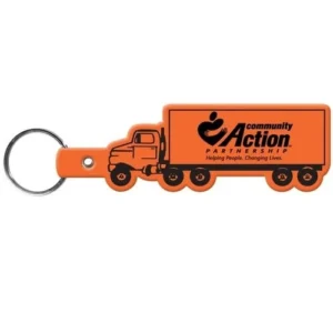 PVC Sports Ball Keychain