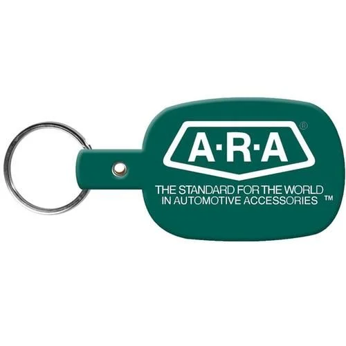 PVC Rectangle Sports Ball Keychain - Image 4