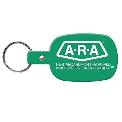 PVC Rectangle Sports Ball Keychain - Image 5
