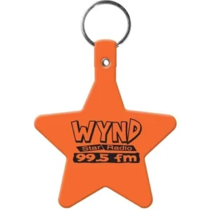 Star Soft PVC & Flexible Keychains