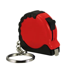 Rubber Plastic Tape Measure Keychains