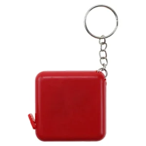 Plastic Tape Measure Keychains - 1.8"w x 1.8"h