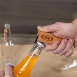 Wood Cooler Bottle Opener - Simple