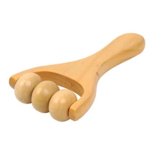 Handheld Wood Roller Massager