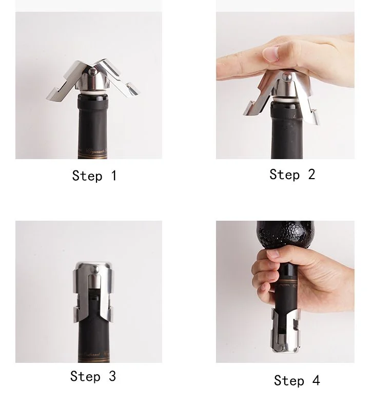 Stainless Champagne Sealer - Image 3