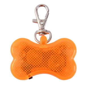 Plastic Pet Safety Light Tag