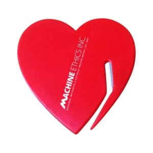 Heart Plastic Opener Color Barrel Writer