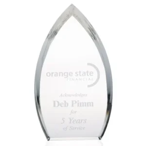 Crystal Teardrop Trophy