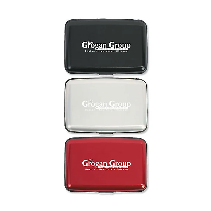 Aluminum Pocket Card Case - 4.25"