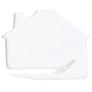 Plastic Stainless Steel Color Barrel Writer - House Shape