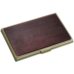 Wood Desk Contact Holder