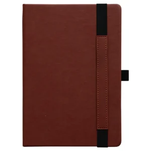 Leatherette Leather Meeting Notebook