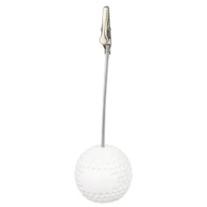 Golf Ball Note Clip Stand