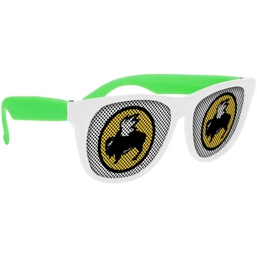Plastic Classic Sunglasses - White - Image 3
