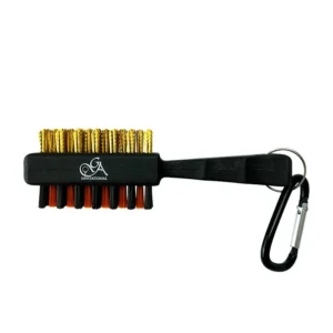 Plastic Carabiner Golf Club Cleaning Brush