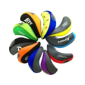 Plastic Neoprene Golf Club Head Cover Set