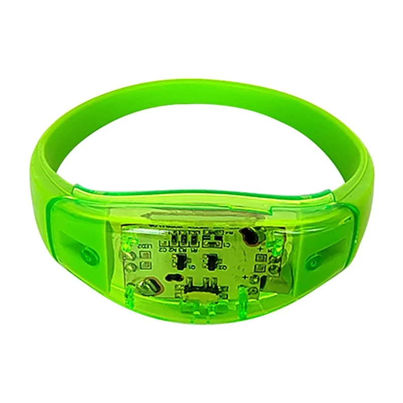 LED Light Up Wristbands & Spirit Items - 4" x 1" - Image 2