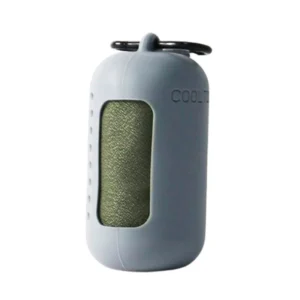 Microfiber Silicone Cooling Towel