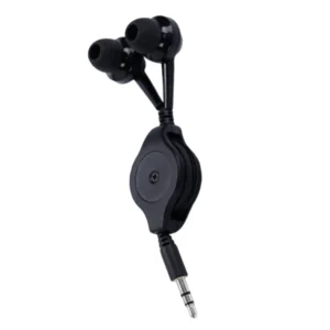 Plastic Retractable Speakers & Earbuds