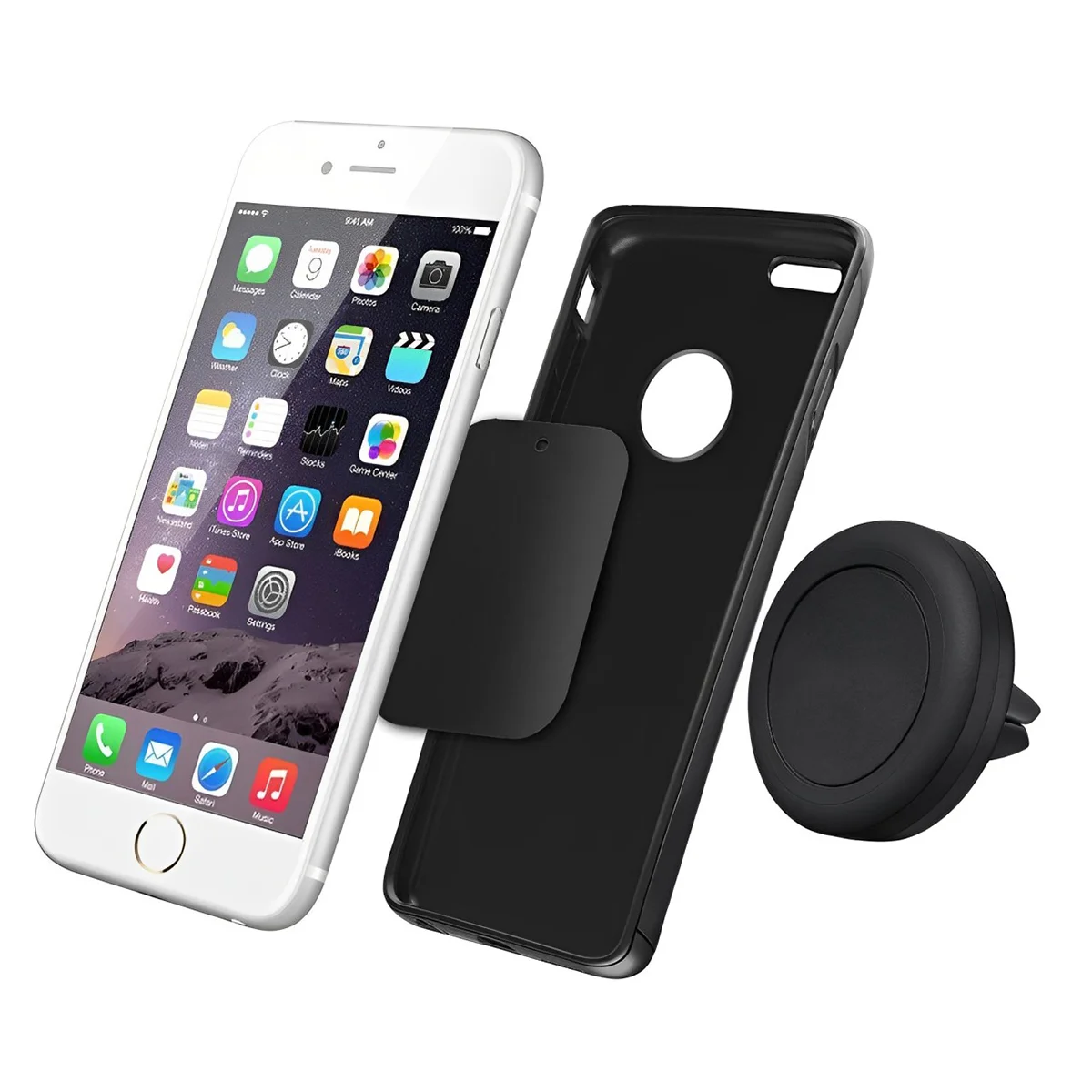 Plastic Magnetic Dashboard Device Cradle - Image 2