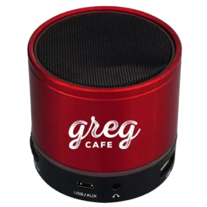 Plastic Light Up Speakers & Earbuds - Round