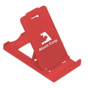 Plastic Folding Desk Phone Stand - 2.95" x 1.37"