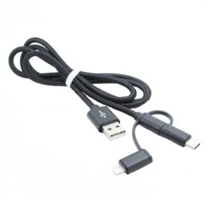 Plastic USB-C Multi-Port Cable Set