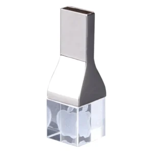 Glass LED Crystal Data Stick - 2.2" x 1.1" x 0.4"