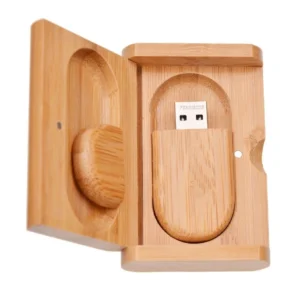 Wood Leather Data Drive