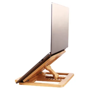 Wood Tablet & Laptop Stands - Wooden