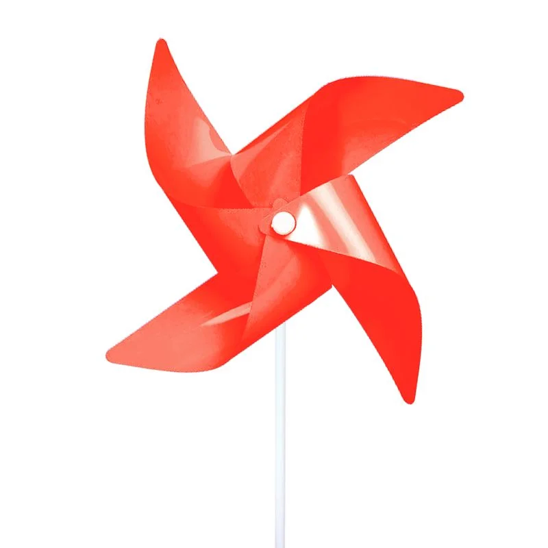 Four-Leaf Plastic Windmill Toy