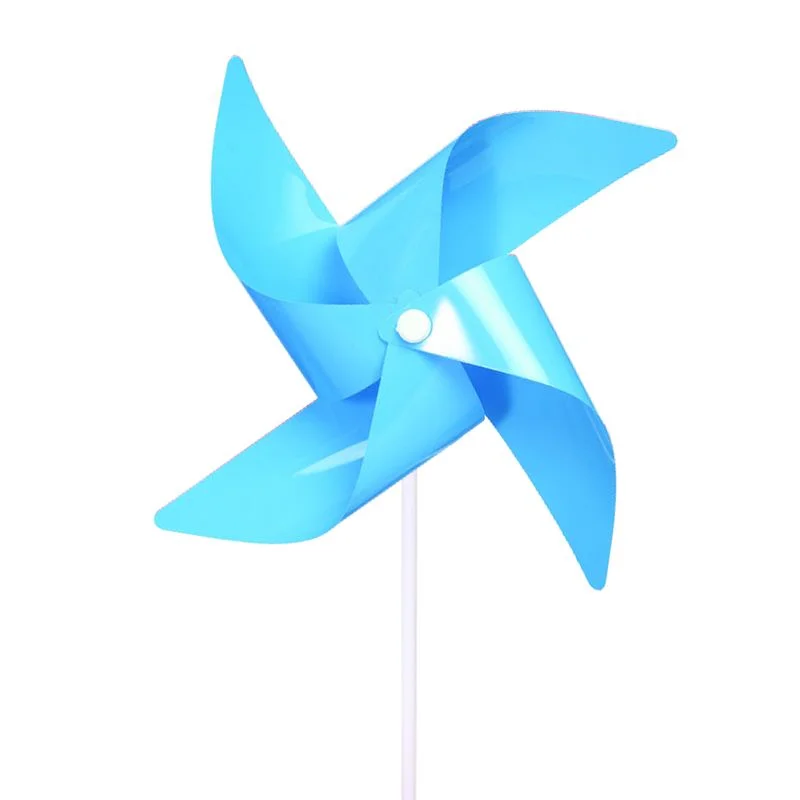 Four-Leaf Plastic Windmill Toy - Image 3
