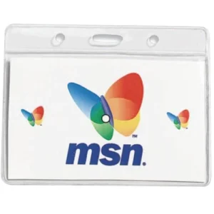 4"w x 3"h Badge Credential Holder